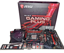 MSI GAMING PLUS B450, AM4, AMD