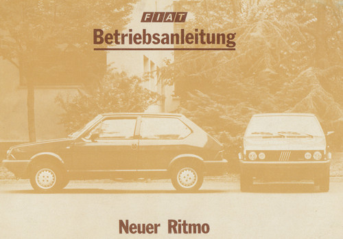 Fiat neuer ritmo - neuer,