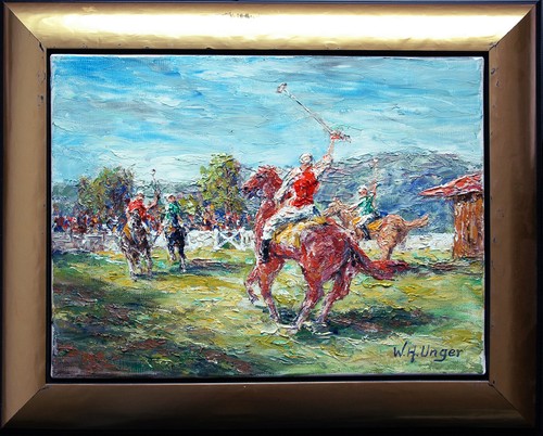 Polospiel reiter orig h - orig., w.