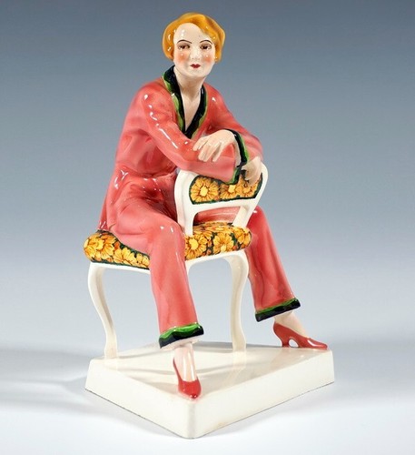 Goldscheider wien art deco - ,