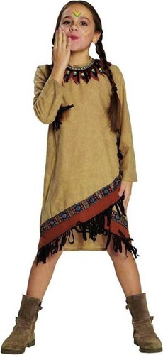 Kinder indianer frau kostüm - indianer,