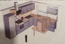 Verkaufe Nolte Einbauküche Quarzgrau Hochglanz OHNE ELEKRTOGERÄTE  OHNE DEKOR