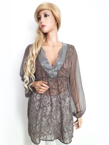 Boho glam longshirt tunika - boho,