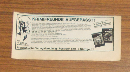 Seltene werbung franckh die - franckh,