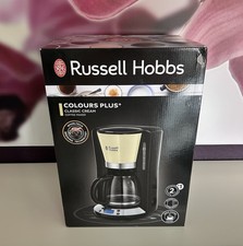 Russell Hobbs Kaffeemaschine Colours Plus+ Classic Cream, NEU in OVP, Filter