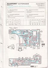 Circuit diagrams-Schaltpläne für Blaupunkt Toronto SQR 45, 7 643 888 010 