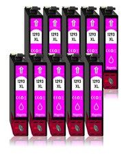 10 XL Patronen  Magenta für Epson WorkForce WF-7525 WF-7515 WF-7015 WF-3540