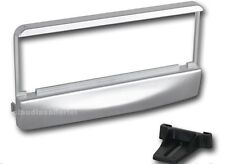Ford Orion 1995-2000 Autoradio Blende Radioblende 1 DIN SILBER