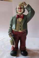 GILDE CLOWN Figur "Wanderer" - 21 cm hoch - gebraucht