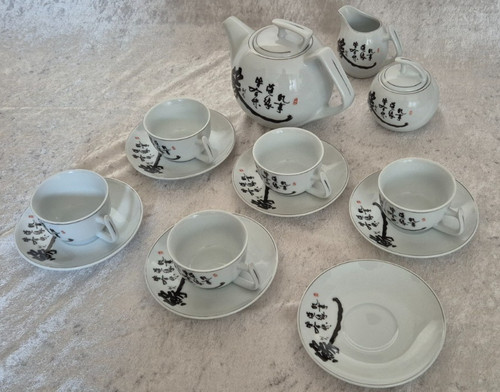 Asiatisches teeservice pers - asiatisches, 5