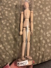 Wooden Doll With Moveable