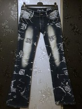 Crazy Age Jeanshose Damen Blau