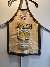 Schürze Tasche Faxe Bier Werbung Grillen Männer Unisex Küche Backen Kochen 