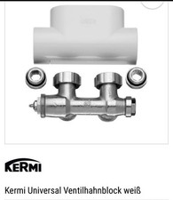 Kermi ventilhahnblock eckform - ventilhahnblock,