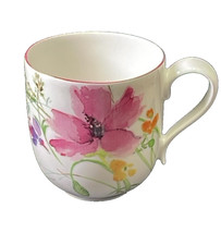 Villeroy & Boch Mariefleur Basic Kaffeebecher Tasse Oval Porzellan