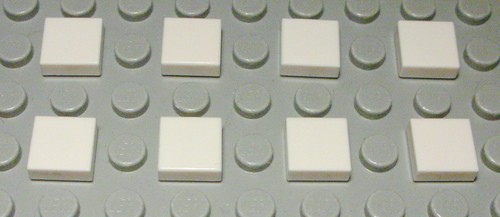 Lego fliese kachel 1x1 weiss - lego,