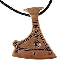 Amulett Perun Axt Wikinger Halskette Mittelalter Anhänger Viking Axe Pendant