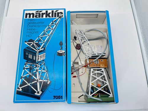 Märklin 7051 kran drehkran - h0,