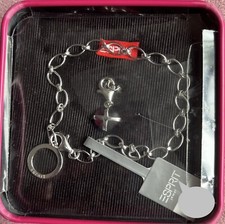 Esprit  Armband„Charm Up Your Style“-Armband mit Herz Anhänger