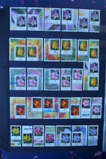 briefmarken BRD freimarken gartenblumen randstücke gestempelt