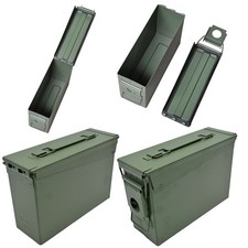 Munitionskiste US Ammo Box Metallkiste Metallbox Transportbox Werkzeugkoffer NEU