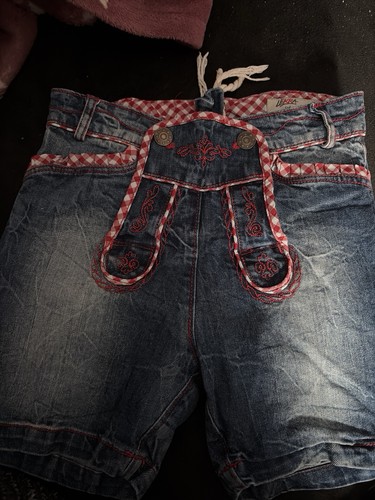 Kinder lederhose jeans optik - jeans,