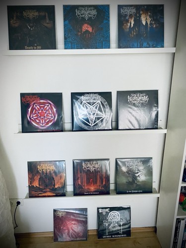 Necrophobic vinyl sammlung - necrophobic, sammlung,