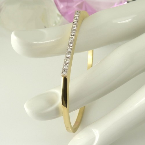 Gold diamant armreif 585 - diamant,