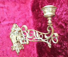 Jugenstil Wandleuchter Leuchter Klavierleuchter Kerzenhalter Candelstick