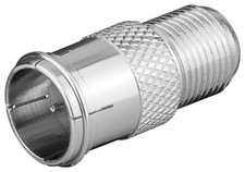 F Quick Stecker - F-Buchse SAT