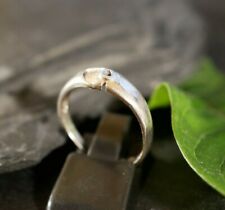 Defekter 925 Silber Ring Designer FS Franz Scheurle Gerissen Goldaplikation 