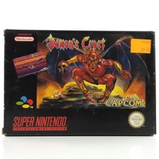 Super Nintendo Spiel : Demons Crest - SNES Modul Anleitung OVP PAL EUR