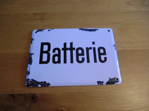 Original altes emailschild - original,