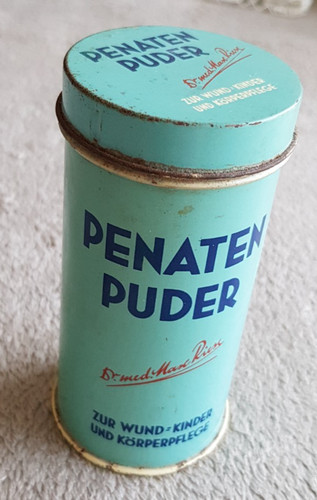 Vintage retro alte blechdose - retro:,