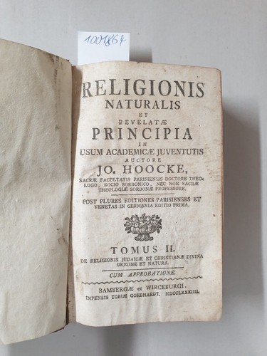 Religionis naturalis - naturalis, et