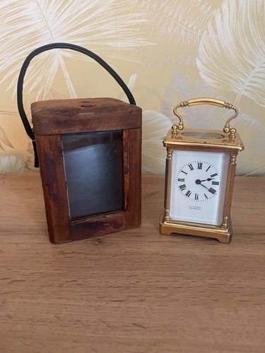 Kutschenuhr antik messing - antik,