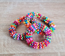 3 bunte hand-gemachte