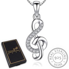 Musik Kette Halskette 925