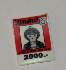 playmobil Fahndung Plakat Steckbrief 9007 Adventskalender Polizeieinsatz iuwelie