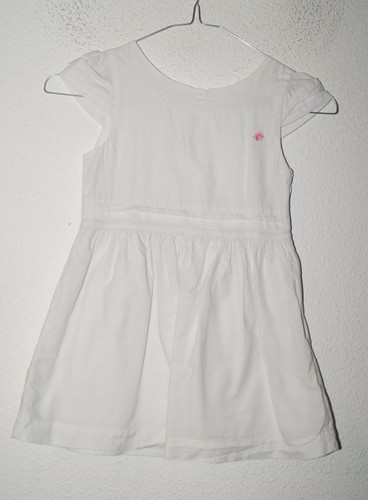 Weißes kleid 110 - gr.110, sergent
