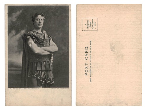 Alte postkarte herr - herr, lewis