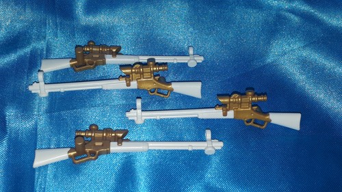 Playmobil gewehr weiß - x,