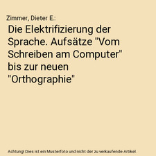 Die Elektrifizierung der