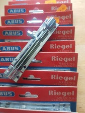 Abus Schieberiegel Türriegel 96/100 für Innentüren, Schuppentüren,  10 St.