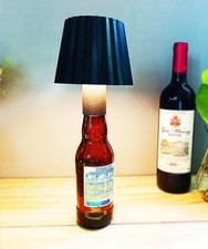 LED Flaschenaufsatz 5200mAh RGB Dimmbare Tisch-Lampe Akkuleuchte für Flasche DE