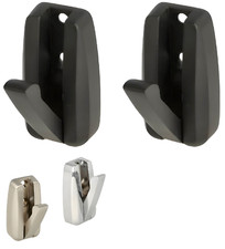 2x Klapphaken Garderobenhaken Kleiderhaken klappbar 50 mm Metall Haken Wandhaken