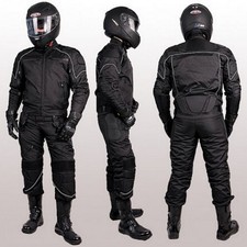 NEUE MOTORRADKOMBI JACKE und HOSE -TEXTILKOMBI - HERAUSNEHMBARE PROTEKTOREN