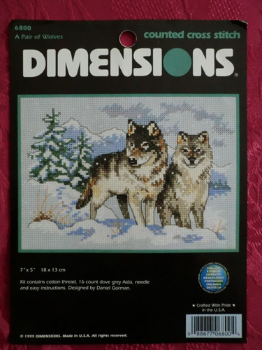 Dimensions cross stich a - cross, „a