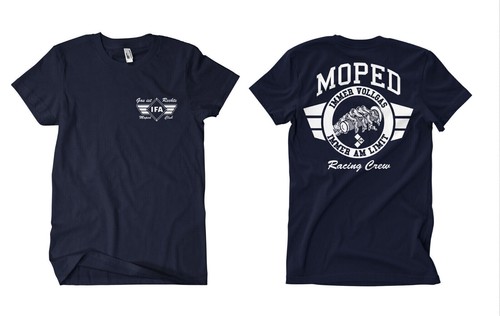 Moped vollgas shirt erbe 50 - vollgas,