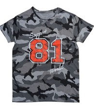 Hells Angels Support 81 T-SHIRT „SUPPORT 81 WORLD“ Camouflage